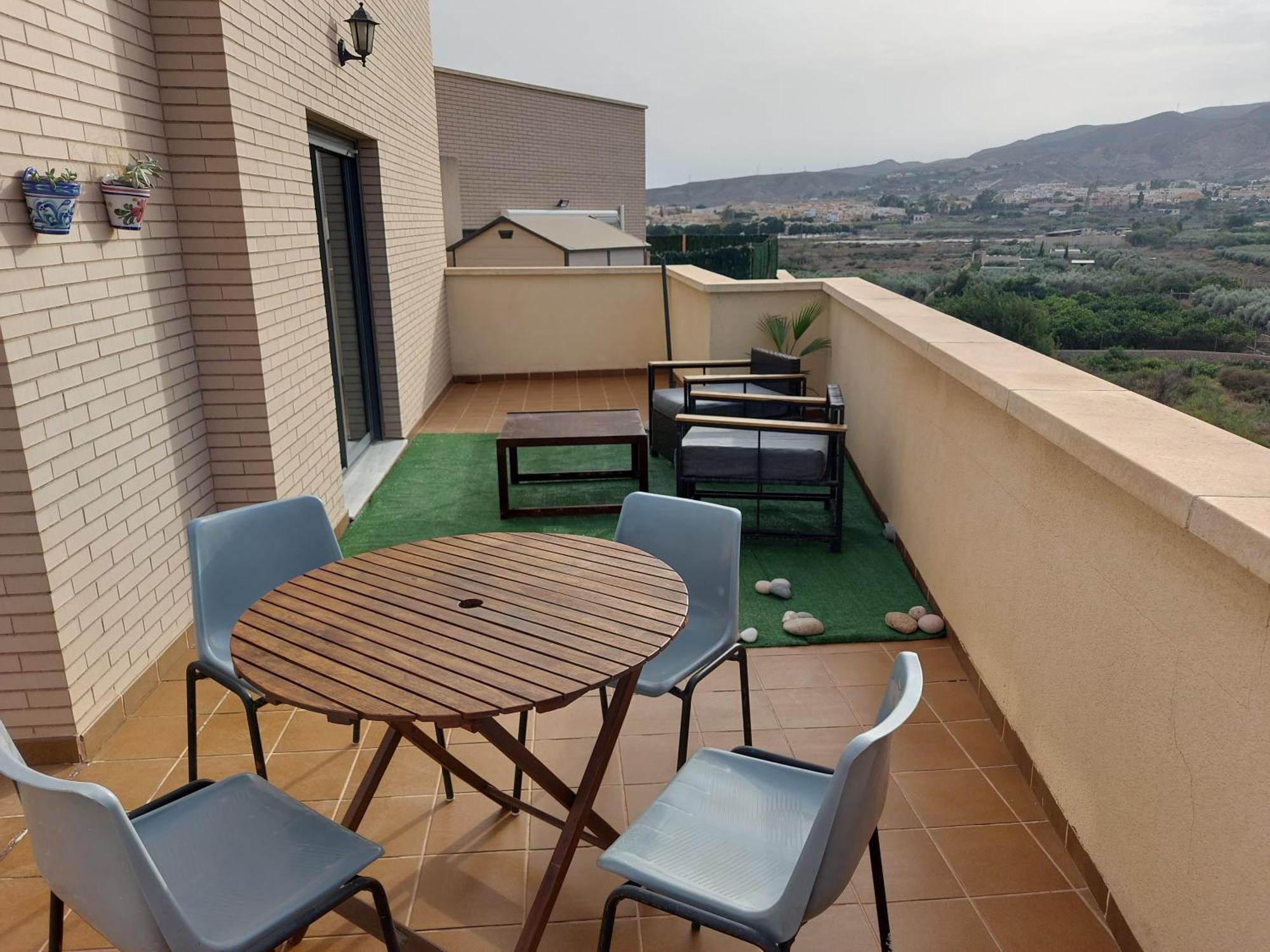 Atico Aire Del Andarax Con Terraza Y Aparcamiento Entre El Mar Y Desierto - Alborania *